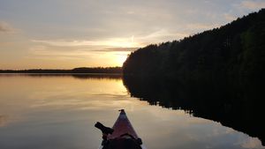 Evening paddle