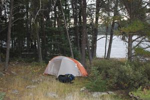 Campsite 4K Tent Location