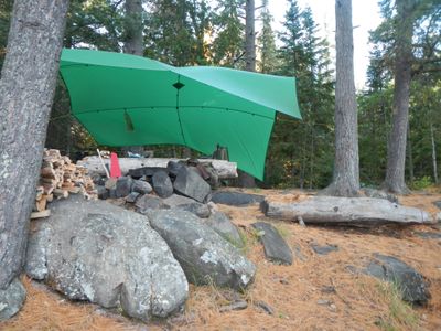 Clearwater Lake campsite