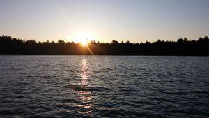 Sunset over Firefly Lake