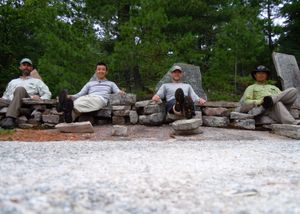 Stone chairs