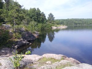 Portage landing