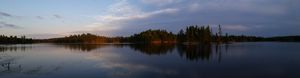 View from the campsite