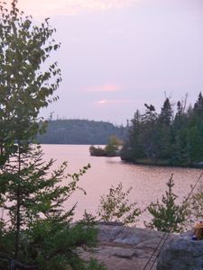 View from Crooked Campsite