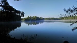 View from Wet Lake
