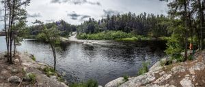 The "Walleye Factory" Camp on Mexican Hat Lake