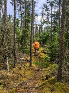 Portage from Mexican Hat to Beck's Lake