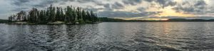 The Island Campsite in Glenn Lake