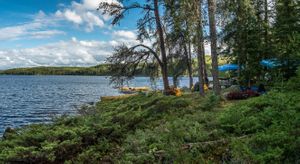 A lovely site on Glenn Lake