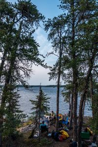 Kitchen area on Glenn Lake Camp