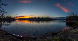 Views off the Rostoul Lake Campsite near Haven Creek