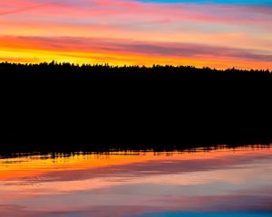 Sunset on Bunny Lake