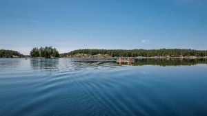 Beautiful morning on Wrist Lake