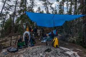 Rustic Camping on Lunch Lake
