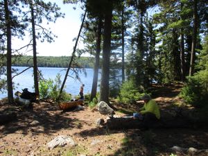 Small Island Camp on Sarah