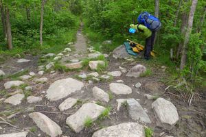 start of portage on pauness side