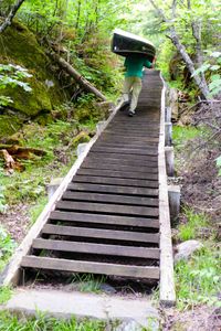 stairway portage going up