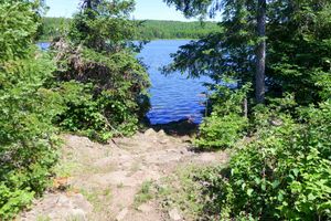 rat lake portage toward rose