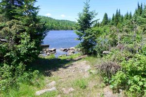 rat lake portage toward rat