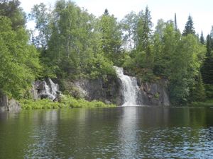 Mug Lake Falls