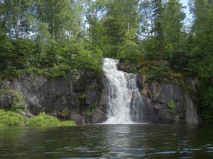 Mug Lake Falls