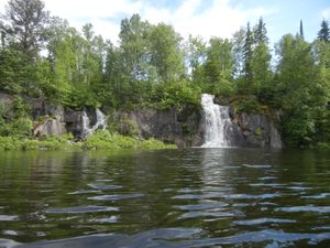 Mug Lake Falls