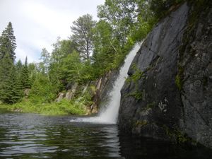 Mug Lake Falls