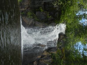 Mug Lake Falls