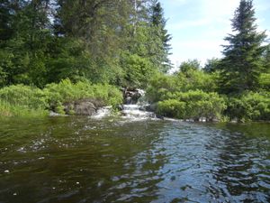 Small Rapids by Mug-Poe Portage