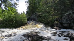 Cascade on on Wokasipwi Creek