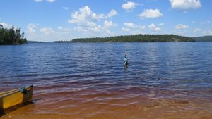 Loon Lake Beach at Heritage Portage