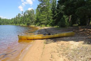 Loon Lake Beach at Heritage Portage