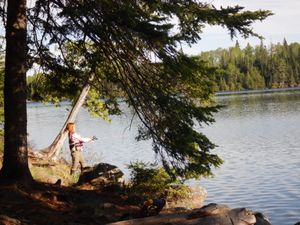 Shore fishing