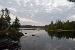 Calm waters in the morning