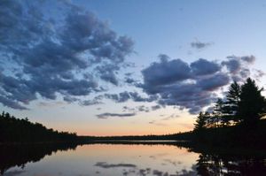 Moosecamp Sunset