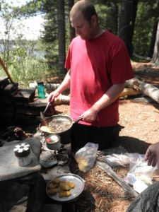 Walleye lunch