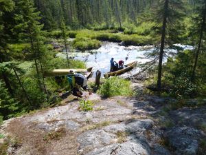 Rock Ledge near Portage