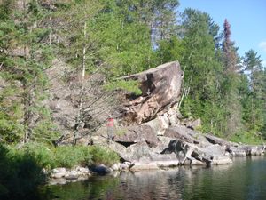 Side Lake Boulder