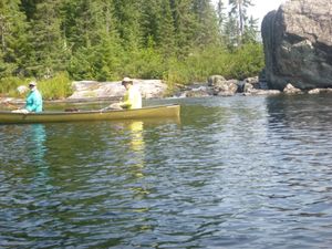 Large Boulder near Suzanette