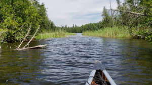 Channel between Hanson and Ester Lake
