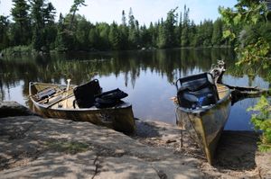 Horseshoe campsite