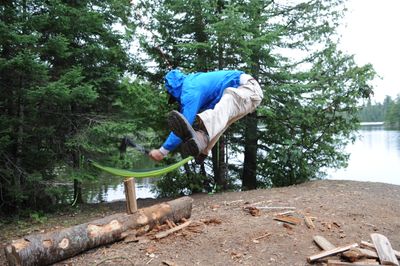 Chopping Wood...or Gymnastics?