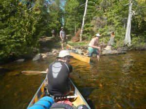 2015 Brule North Loop Portage End Into Brule