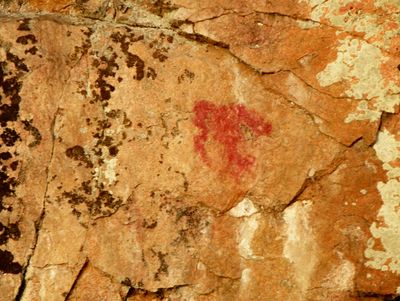 Pictographs on Ted