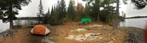 Basswood River Campsite 2