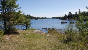 Little Gabbro landing