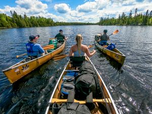 Paddling Poplar Lake