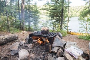 Fire pit area