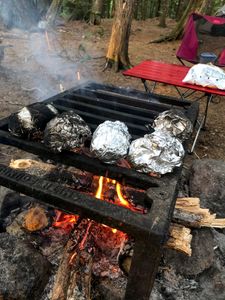 Baked potatoes