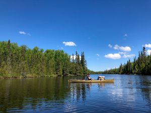 Waiting to portage